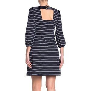 Eliza J Long Sleeve Cut-Out Shift Dress